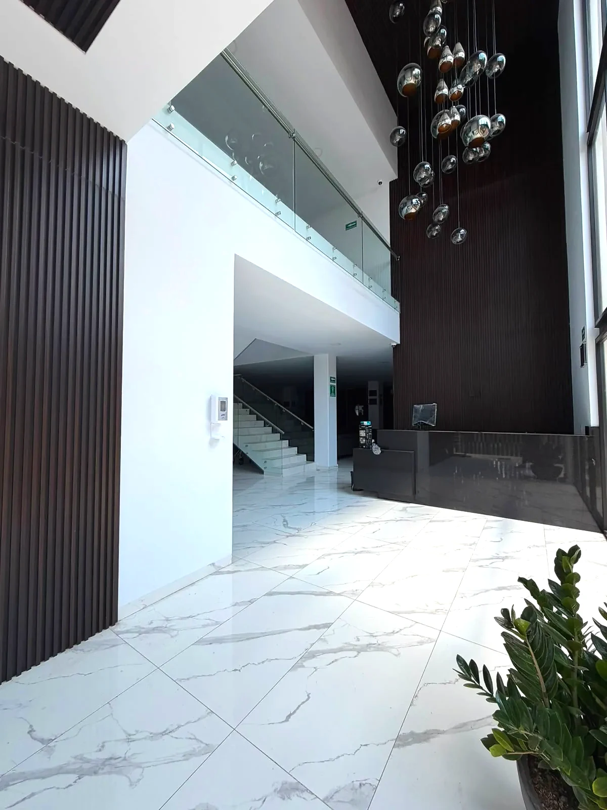 Clinic reception area